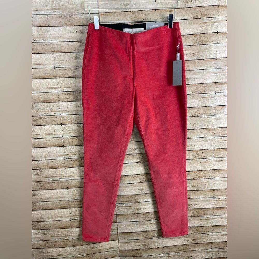 COPY - NWT Soft Surroundings Skinny velvet/corduroy ankle pants, size S